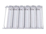 Self Pushing Drink Holder 6 Rows Adjustable Width Spring Loaded Easy Slide Large Capacity 15in V1294-YM0901-3118230216512