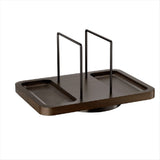 Napkin Holder for Table, Rotating Metal Napkin Dispenser with Salt and Pepper Shakers Caddys V1370-AZ4-10338