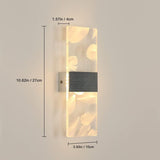 2 Pcs 12W LED Indoor Wall Light, 3000K Warm White Light Acrylic Feather LED Wall Lamp, Simple V1237-ZY-715-345