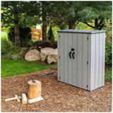 Lifetime Vertical Shed With Shelves V178-67279