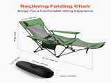 Reclining Camping, 4 Adjustable Positions, Portable Folding Lounger for Adults, Mesh Beach V952-PTTYXTTYWBXLY6SQI002V0