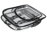 Transparent Backpack Waterproof PVC Storage Bag Student School Bag for Outdoor Travel V1294-YM0714-3117210143611