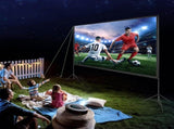 VEVOR Projector Screen with Stand, 150 inch 169 4K 1080 HD Outdoor Movie Screen with Stand, V952-TYPM20ZJSLJ18YCEZV0