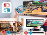 18-in-1 Motion-Sensing Sports Kit for Gaming Consoles - Tennis, Golf, and Fitness Accessories V888-ELOSUNG18267