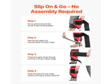 Tree Climbing Spikes Set, Height-Adjustable Tree Climbing Gear with Straps & Spike Protectors, 159 V952-XPSZZZHKQMFH3M41Q002V0