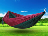 Portable Camping Travel Double Hammock Hanging Bed with Tree Strap V1294-YM0901-JY31566-01