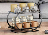 3 Tier Bathroom Cosmetics Organizer Countertop Shelf Stainless Steel Storage Rack 11.41 x 8.85 x V1192-AZ-W-21602