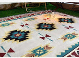 180*340cm Bohemian Picnic Blanket, Waterproof Camping Blanket, Outdoor Rug for Camping, Picnic, V888-ELOSUNG10322