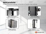 Tooleroo Under Desk CPU Holder PC Mount - Adjustable 360 Degree Rotation Rack V238-SUPDZ-41010225676368