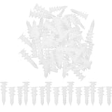 300Pcs White Plastic Drywall Anchors Heavy Duty Screw in Wall Anchors for Secure Fastening and Use V1366-AZ2-W-19478
