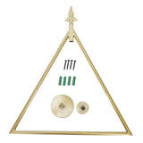 Wall Towel Rack Nordic Style Innovative Triangular Towel Holder Decoration for Bathroom Gold V1294-YM0721-3115210019611