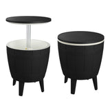 Black Ice Bucket Table V264-OTF-542PP-BLK-NA-1