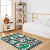 SOGA 2X 120cm Kids Rug Street Map Play Mat, Educational Baby Theme Park Area Rugs KIDCARPET605X2
