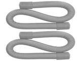 Yoga Weight Ring Elastic Adjustable Durable Household Unisex Wrist Weights for Sports RunningGrey V1294-YM0901-3117210148319