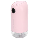 500ml Mini Air Humidifier Portable USB Rechargeable Mist Fogger Maker with Night LightPink V1294-YM0901-3113200175712