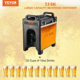 Insulated Beverage, 9.5 L, Food-grade LDPE Hot and Cold Beverage Server, Thermal Drink V952-YLHLQQFX25GAUQGS8V0