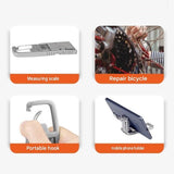 3-pack 13-in-1 Stainless Steel Multi Function Tool - SIM Card Ejector, Phone Stand, Screwdriver and V888-ELOSUNG56156-3