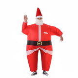 Inflatable Christmas Santa Claus Suit, Funny Blow Up Christmas Costumes Suit, Unisex Adult Fancy V1370-AZ4-04587