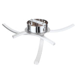 LED Ceiling Light Nordic Modern WavyStrip Design Lamp Living Room Bedroom White Light AC85265V V1294-YM0901-3119210049011