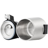 VEVOR 4L Water Distiller Distilled Water Maker 1 L/H w/ Timing Dual-Temp Silver V952-DSDW1LH4L220VO4CHV3