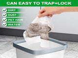 50 Count Disposable Dry Sweeping Cloths 6 Pack Reusable Microfiber Mop Pads for Swiffer Sweeper V1258-DP02-F-254