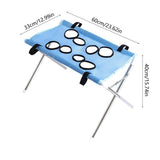 Grooming Pet Bath Stand Mesh Bathing Station,Blue Foldable Metal Structure with Quick Surface and V1366-AZ2-W-18319
