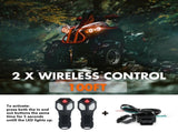 ZESUPER 12V Winch 4500LBS Electric Winch ATV Winch Synthetic Rope BOAT Trailer V211-AUEB-ZEEW002