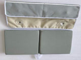 Bath Knee Cushion & Elbow Cushion Set Thick, quick-drying, with organizer V1188-MS101-00933-1