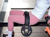 Hip Thrust Belt Set with Ankle Straps and Resistance Bands, Adjustable Anti-Slip Fitness Belt for V1237-ZY-917-146