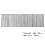 1600Pcs Plated Silver Galvanized Straight Brad Nails Heavy Duty Furniture Decoration Nails V1369-AZ3-W-16901