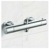 Thermostatic Column, Brass Shower Faucet High G3 4, Low G1 2, 26.4 mm, 21 mm, 150 mm V1237-ZY-715-055