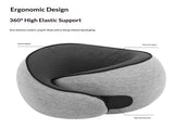 Travel Neck Pillow, Pure Memory Foam Neck Pillow for Airplanes, Comfortable Breathable Cover, 360 V1192-AZ-W-3118