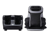 Livemor Full Back Massage Seat Cushion Heating With 360&deg Foot Massagers MASSAGE-288-BARON-BK