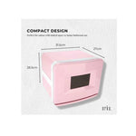 8L Pink Electric Towel Warmer UV Steriliser Cabinet Small Hot Heater Sanitiser V238-SUPDZ-31407410053200