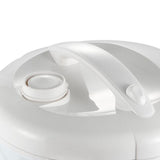 5L Electric Rice Cooker with Steamer Basket, Non-Stick Inner Pot, 24-Hour Delay Timer and Keep-Warm V1341-ZY-FPSE7JRD-WHITE