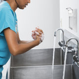 Manual Elbow Pressure Soap Dispenser ABS Plastic Soap Box WallMounted Liquid Box V1294-YM0901-3112200082011
