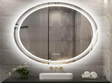 60cm LED Bathroom Mirror Anti-fog Circle Backlit HD V178-66748