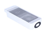 Double Fan Blade Rotating Fan USB Charging Desktop Electric Fan for Office Home DormitoryWhite V1294-YM0721-3113210053112