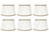 6Pcs Fabric Lampshade Modern Chandelier Table Lamp Cover for E14 Screw Home Accessory V1294-YM0901-3119210045811