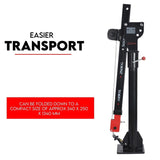 800kg Electric Hoist Winch Crane 12V Swivel Car Truck UTE Lift 360&deg Pick Up V379-EWINCHCRANE001