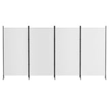 Artiss 4 Panel Room Divider Screen 345x180cm Fabric White RD-D-PLY-345-WH