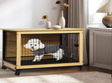 PaWz Wooden Wire Dog Kennel Side End M Medium PT1168-M