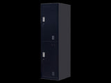 2-Door Vertical Locker for Office Gym Shed School Home Storage V63-832451