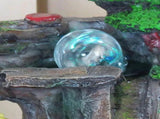 1Set Transparent Crystal Ball for Fountain Water Decoration Stylish Desktop Sphere Ornament V1192-AZ-W-19285