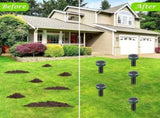 4 Pieces Solar Repeller, Ultrasonic Pest Repeller Control with IP65 Waterproof, Garden V1237-ZY-528-028