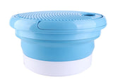 7L Portable Washing Machine Mini Foldable Washing Machine Portable Laundry Washer BlueEU Plug V1294-YM0901-3113210037911