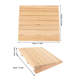 Portable Wooden Door Threshold Ramp for Home, Wheelchair Friendly, Ideal for Sweeping Robots and V1192-AZ-W-22596