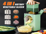 Manual Rotary Drum Grater, Vegetable Slicer, Chopper and Cheese Grater for Kitchen V1188-MS-617-068
