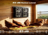 Solar Powered Fan, 25W Solar Panel with 4 Fans, Adjustable Solar Panel Angle, 2668 RPM High-Speed, V952-KQWSXHFJDTYN5TENT001Y3