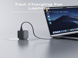 Aukey Comet 100W PD Fast Wall Charger GaN USB-C with 100W 1.8m USB-C to C Cable V1089-LLYSAUN1064060